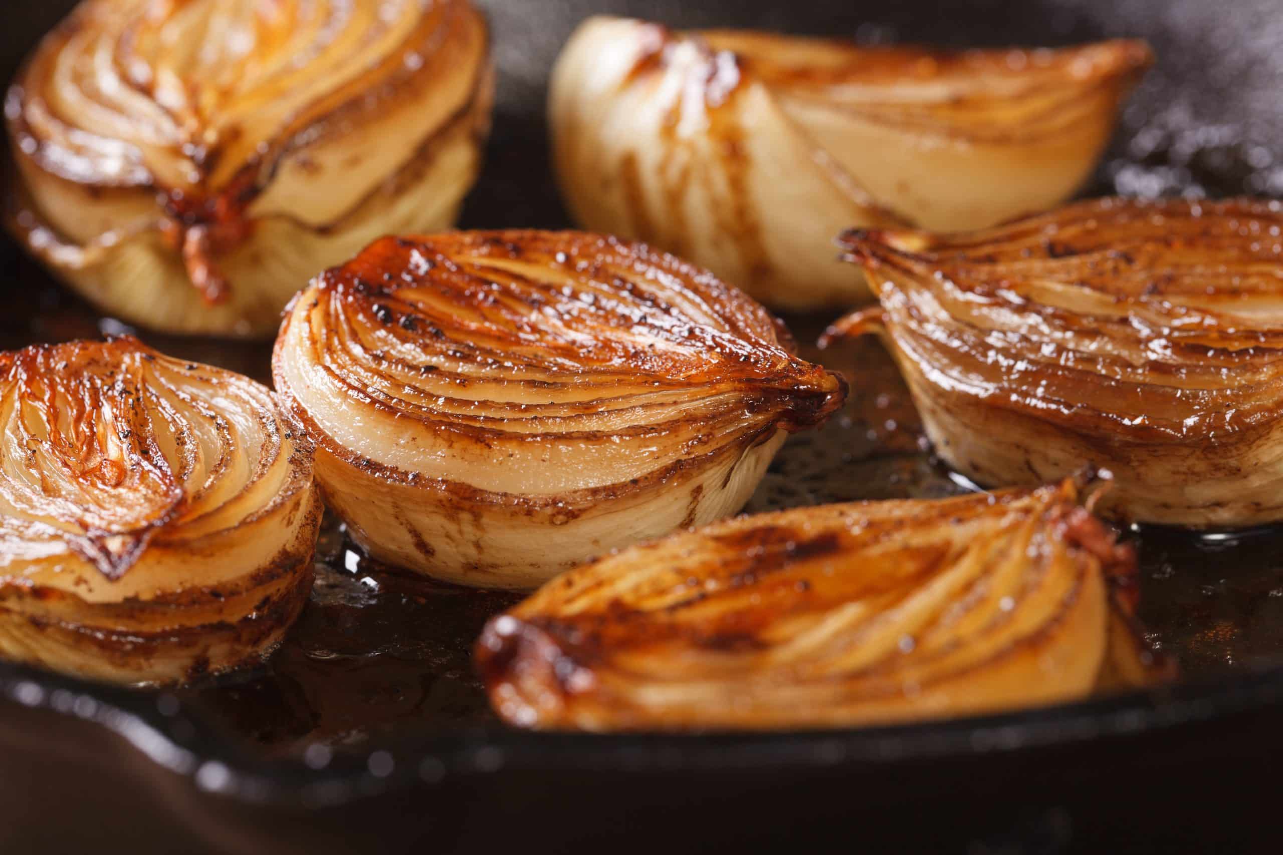 CEBOLLAS CARAMELIZADAS Y NUECES