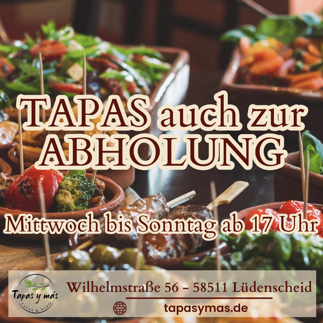 TAPAS ZUR ABHOLUNG
