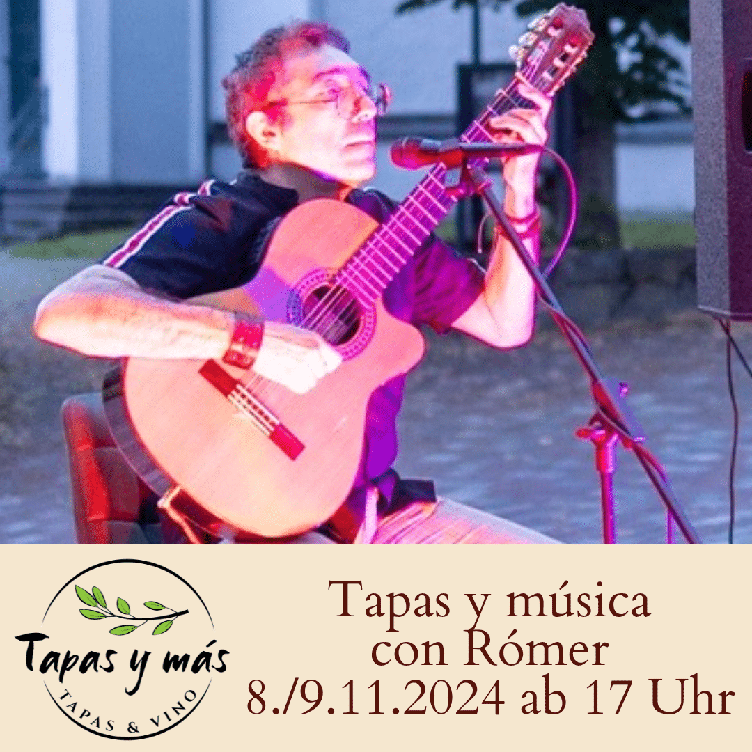TAPAS Y MÚSICA CON RÓMER - 8. & 9.11.2024