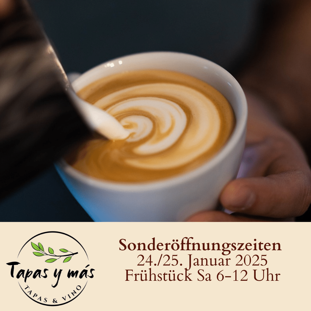 SONDERÖFFNUNGSZEITEN 24./25. Januar 2025