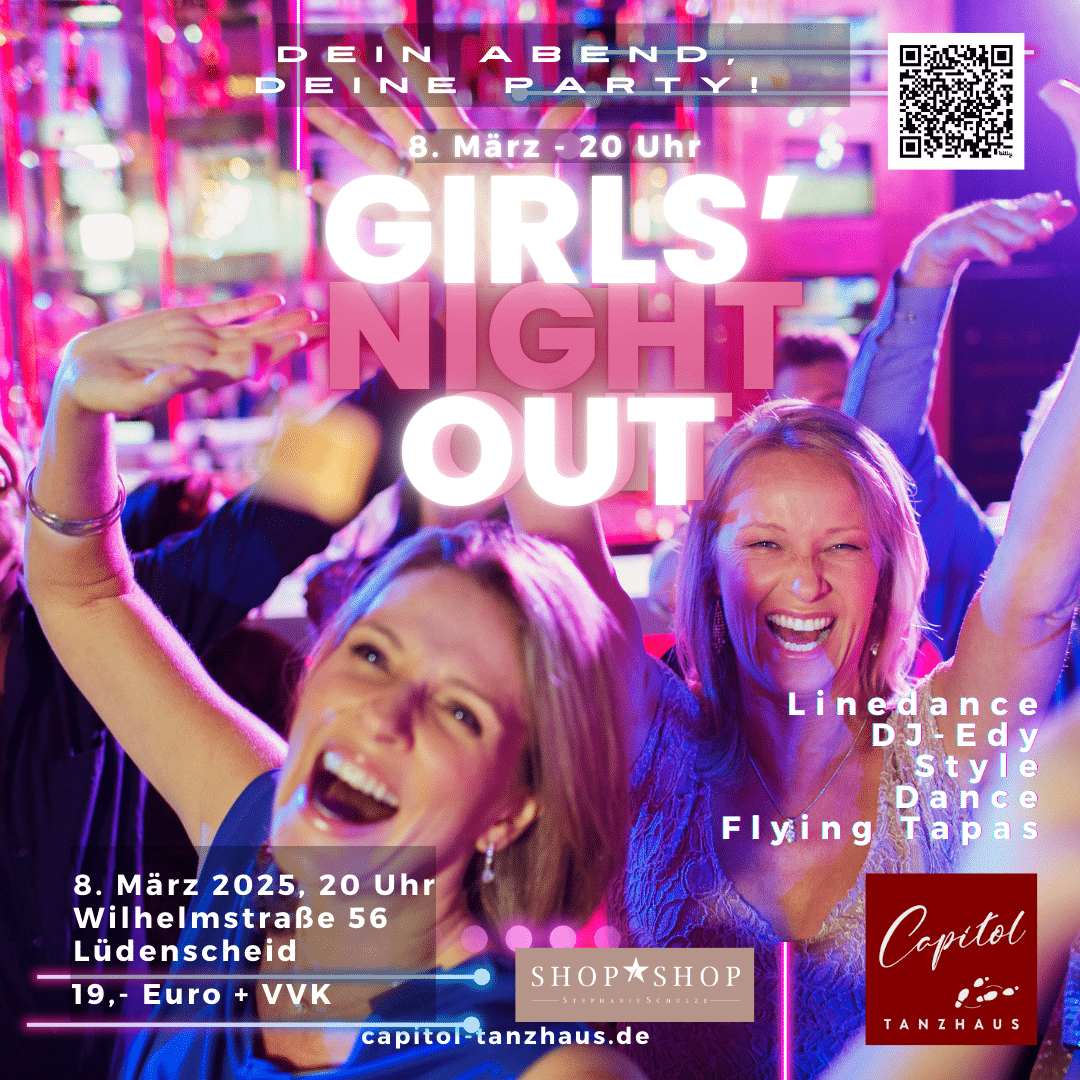 Unsere flying tapas bei der Girl's Night Out