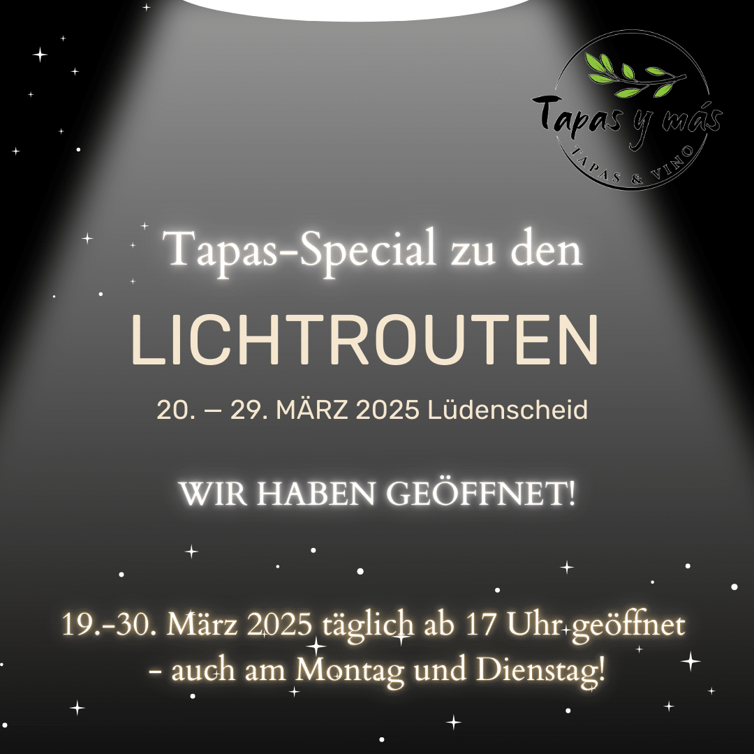 TAPAS Y LICHTROUTEN