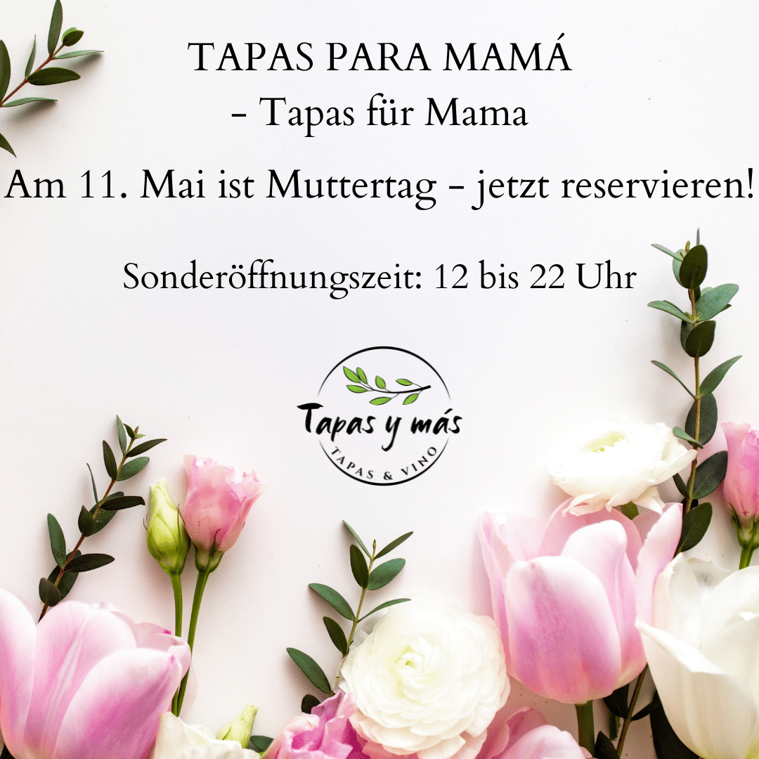 TAPAS PARA MAMÁ - DÍA DE LA MADRE