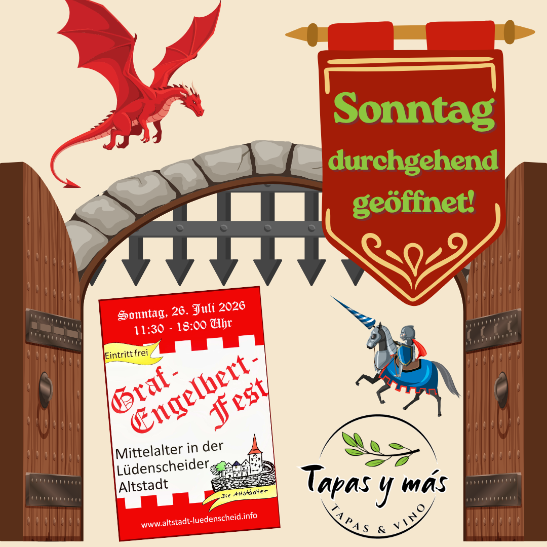 Sonderöffnung zum Graf-Engelbert-Fest am Sonntag